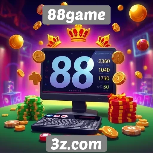Avaliação das funcionalidades do site 88game